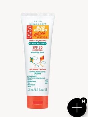 SSS Bug Guard Lotion Spf 30 w/ Aloe & Vitamin E.